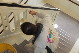 Treppen und Treppenhäuser renovieren, aufbereiten und spachteln